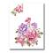 Designart - Bouquet of Pink and Purple Flowers I - Farmhouse Canvas Wall Art Print